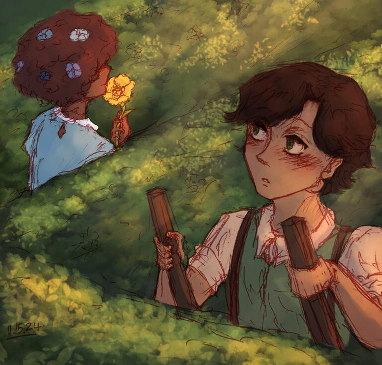 The Princess and the Garderner (OCs)